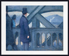Gustave Caillebotte Fine Art Print : The bridge of Europe, Sketch