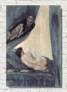 Félicien Rops Illustration - The Librarian