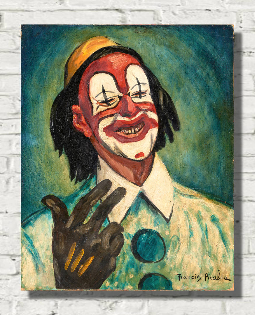 Francis Picabia Print, Le clown (1941-1942)