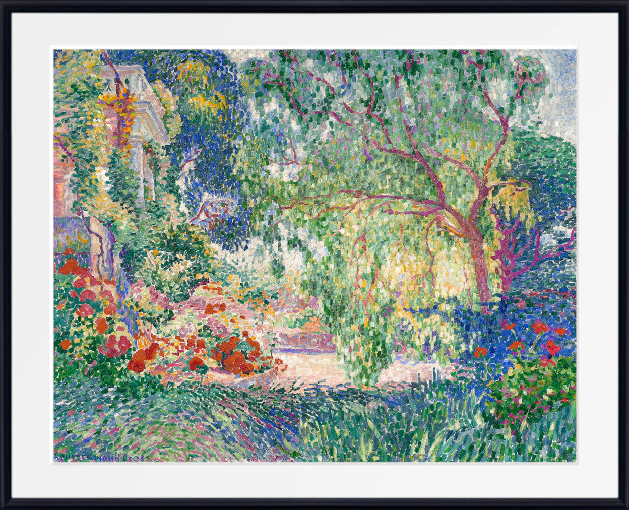 Le faux poivrier (Provence) by Henri-Edmond Cross