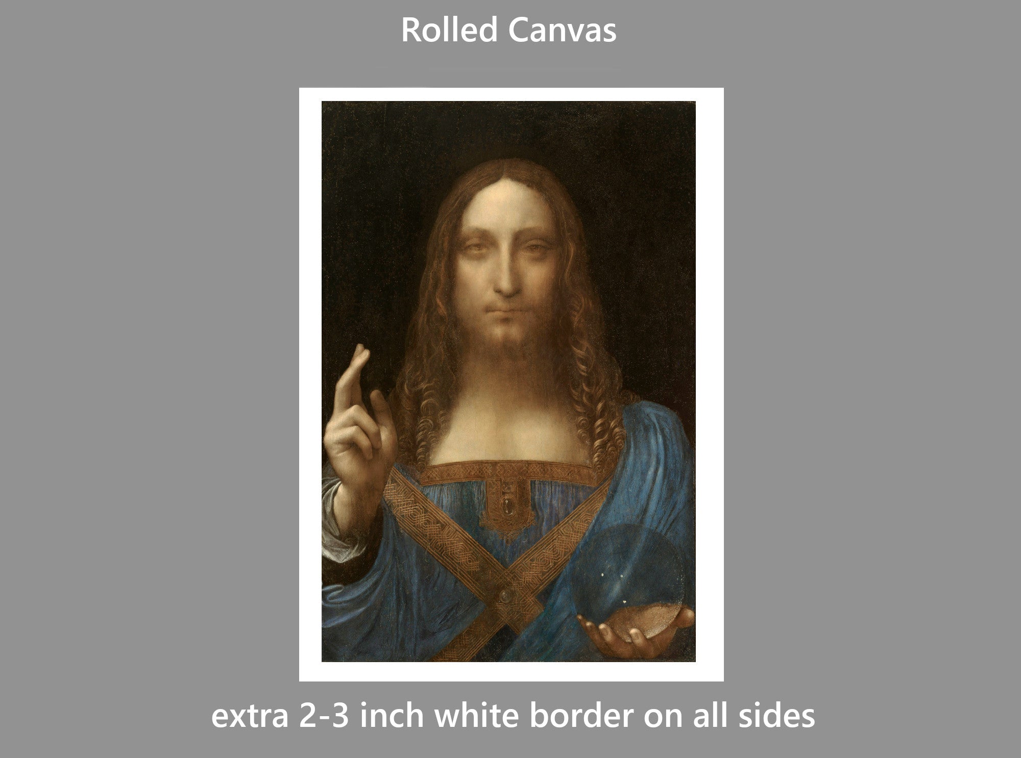 Leonardo da Vinci, Salvator Mundi (c.1500)