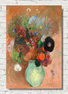 The black poppy by Odilon Redon