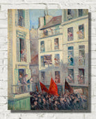 Maximilien Luce Print, The Popular Front (1936)