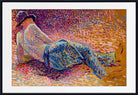 Maximilien Luce Print, The Worker's Rest (1888)