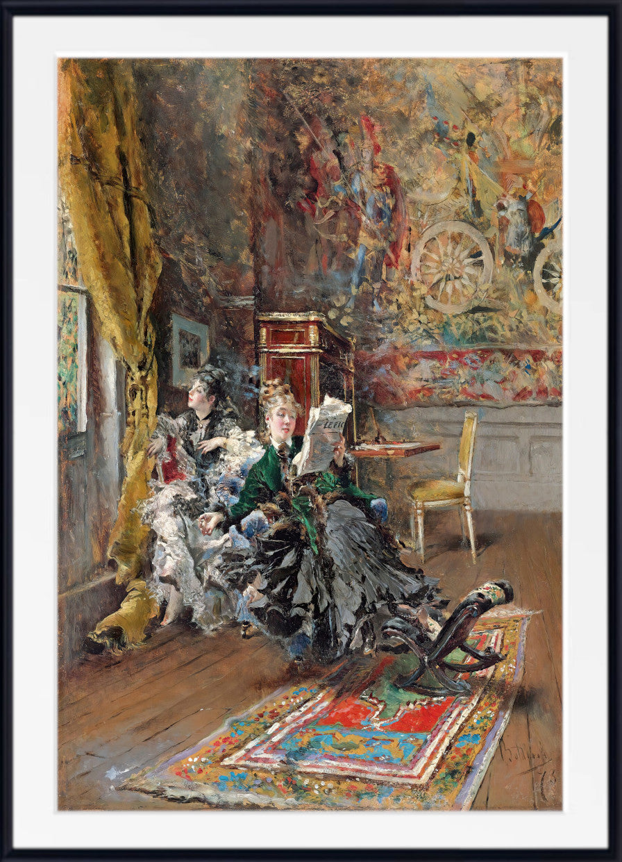Les Parisiennes (1873) by Giovanni Boldini