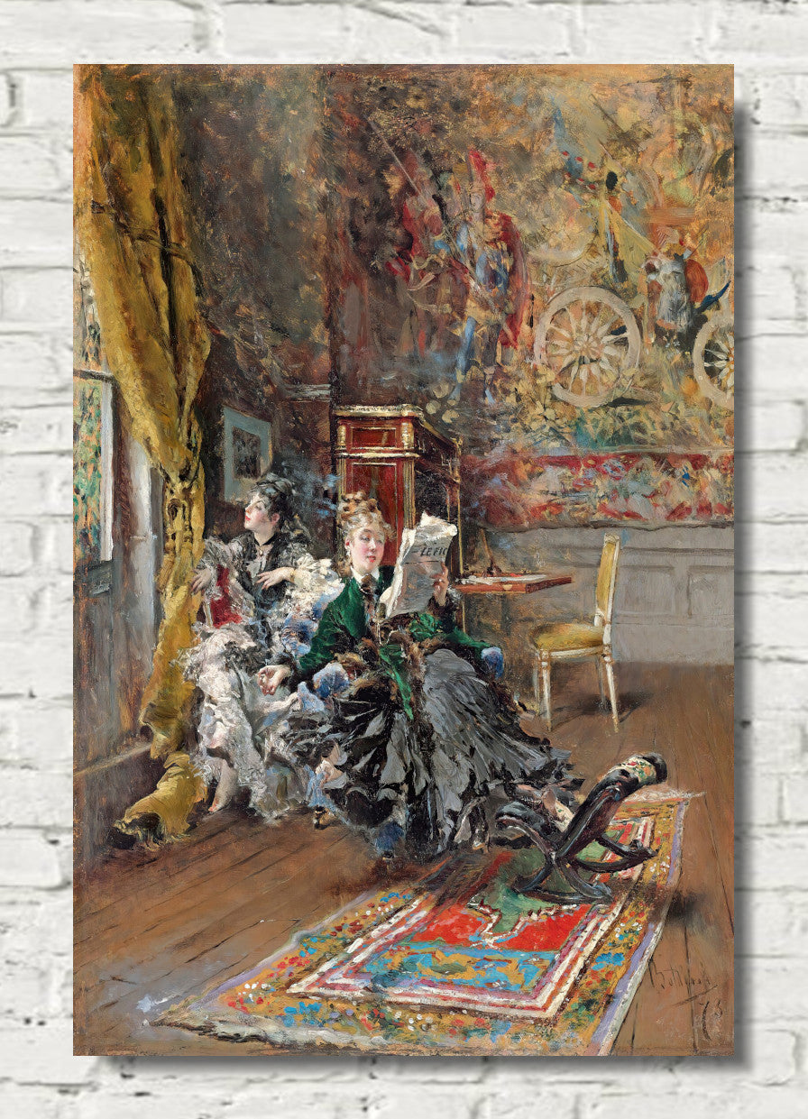 Les Parisiennes (1873) by Giovanni Boldini