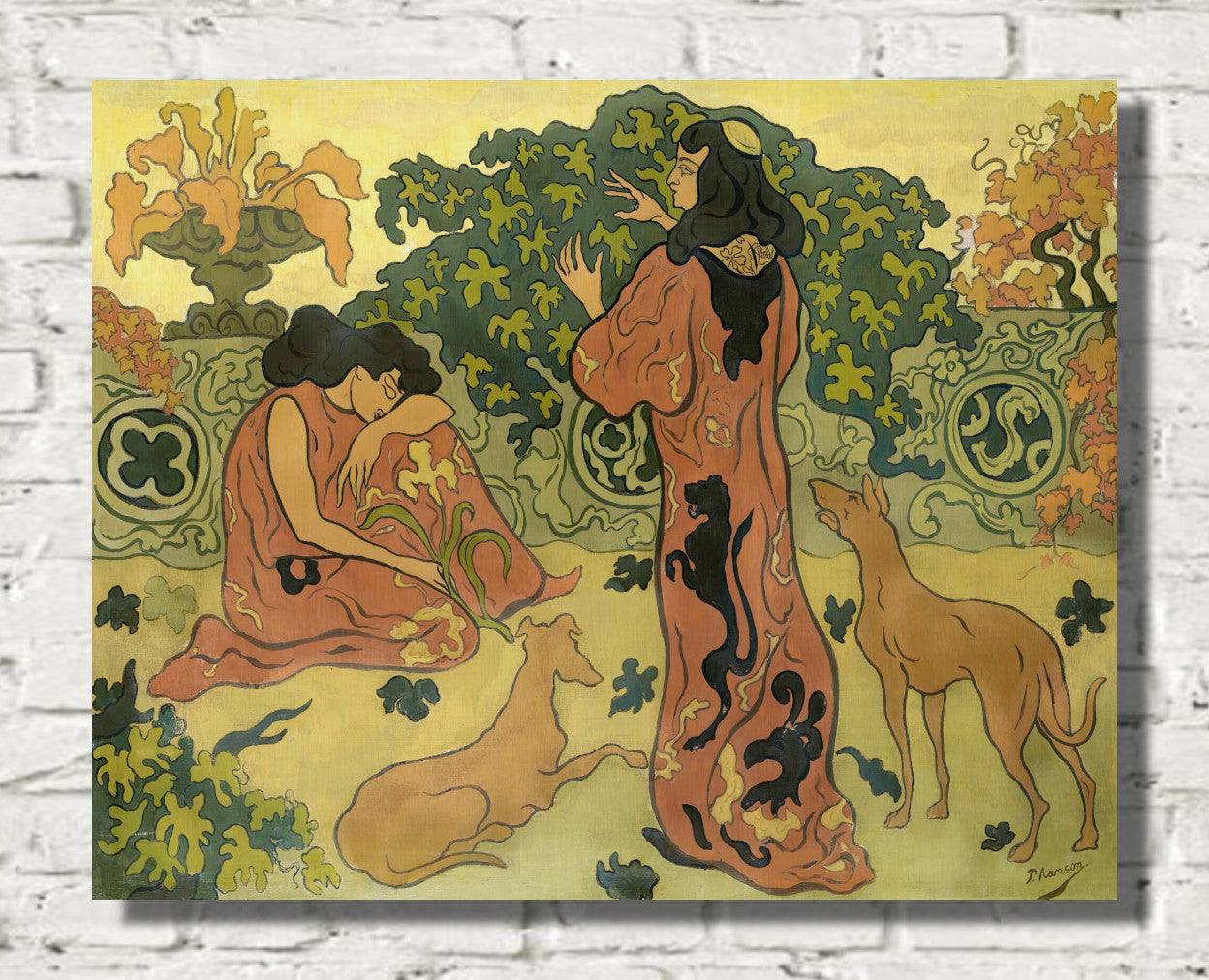 The Princesses On The Terrace by Paul Ranson