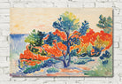 The Red Rocks in Agay by Henri-Edmond Cross