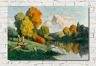 Maximilien Luce Print, The sawyers, landscape of La Cure