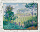 Vineyards under the pines (1896) by Paul Ranson