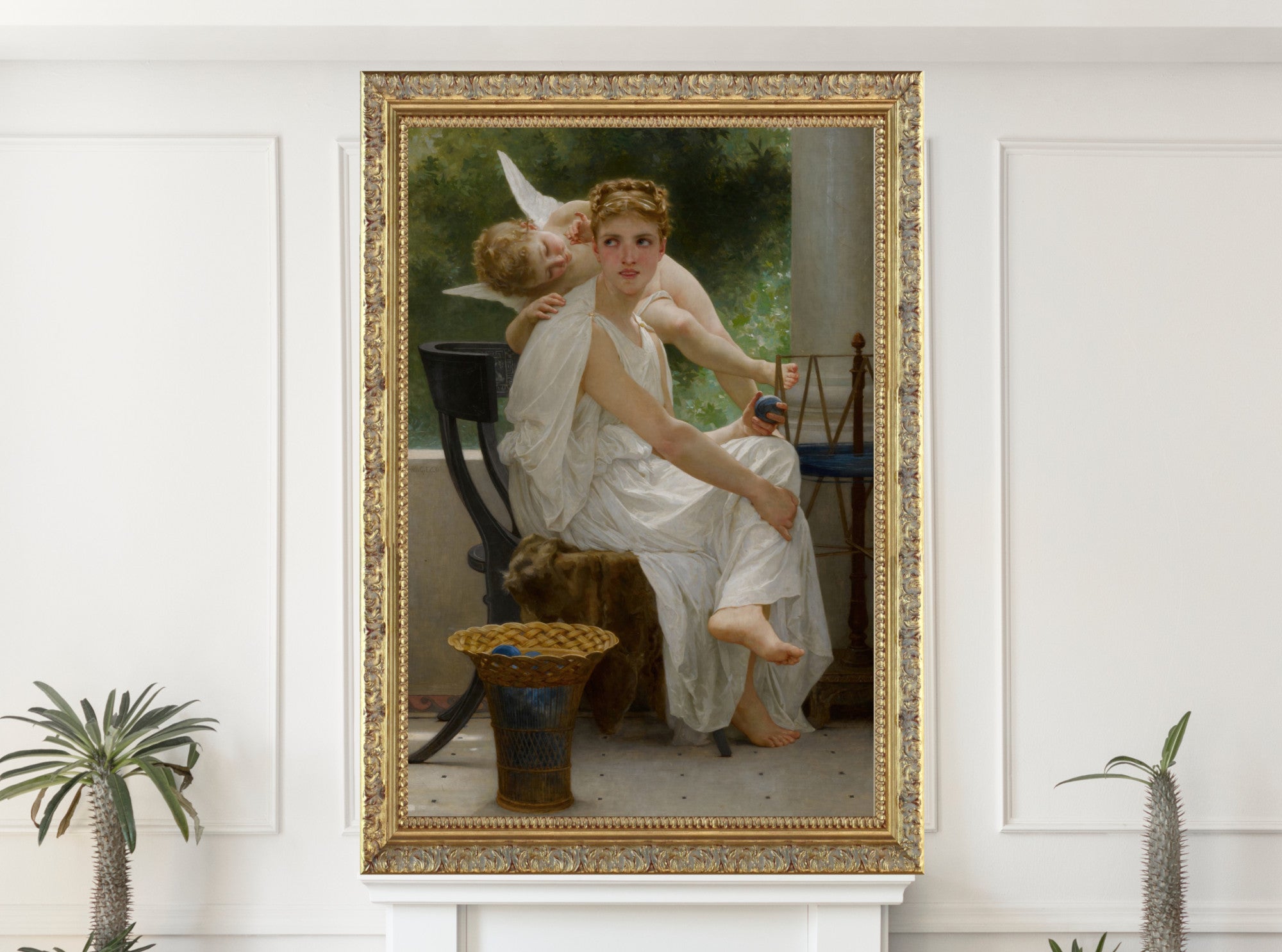 William-Adolphe Bouguereau, Le travail interrompu