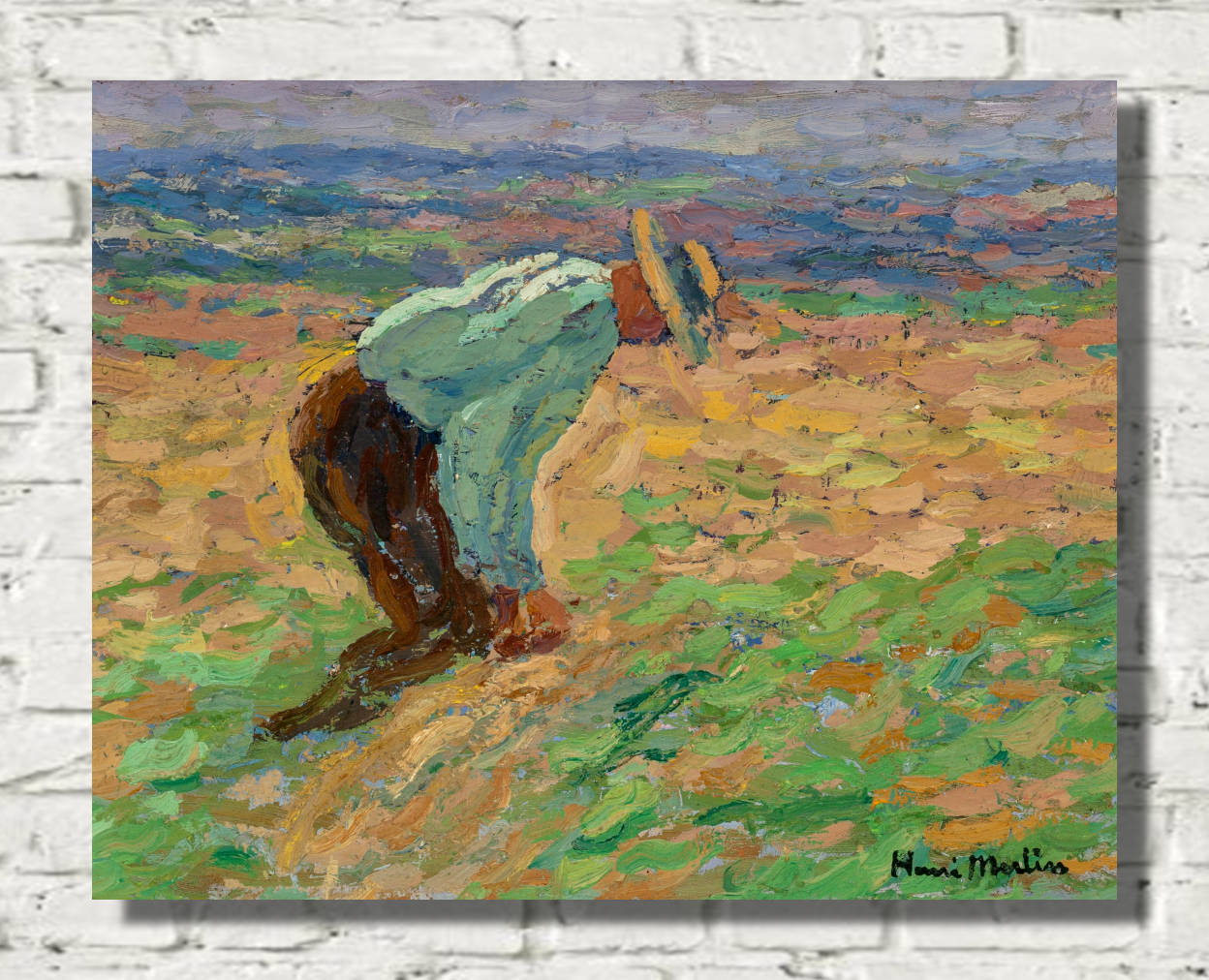 Henri Martin Print, Sheaf Binder