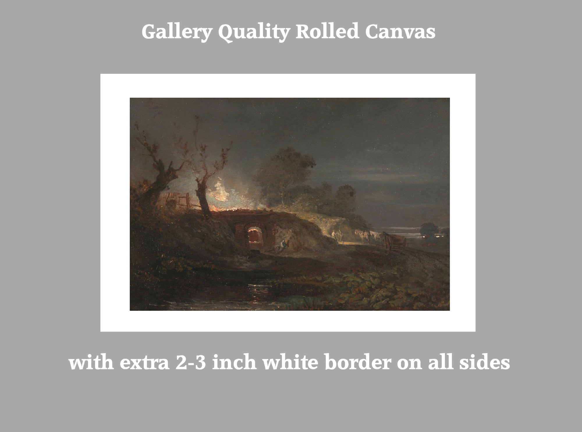 Limekiln at Coalbrookdale (ca. 1797) by William Turner