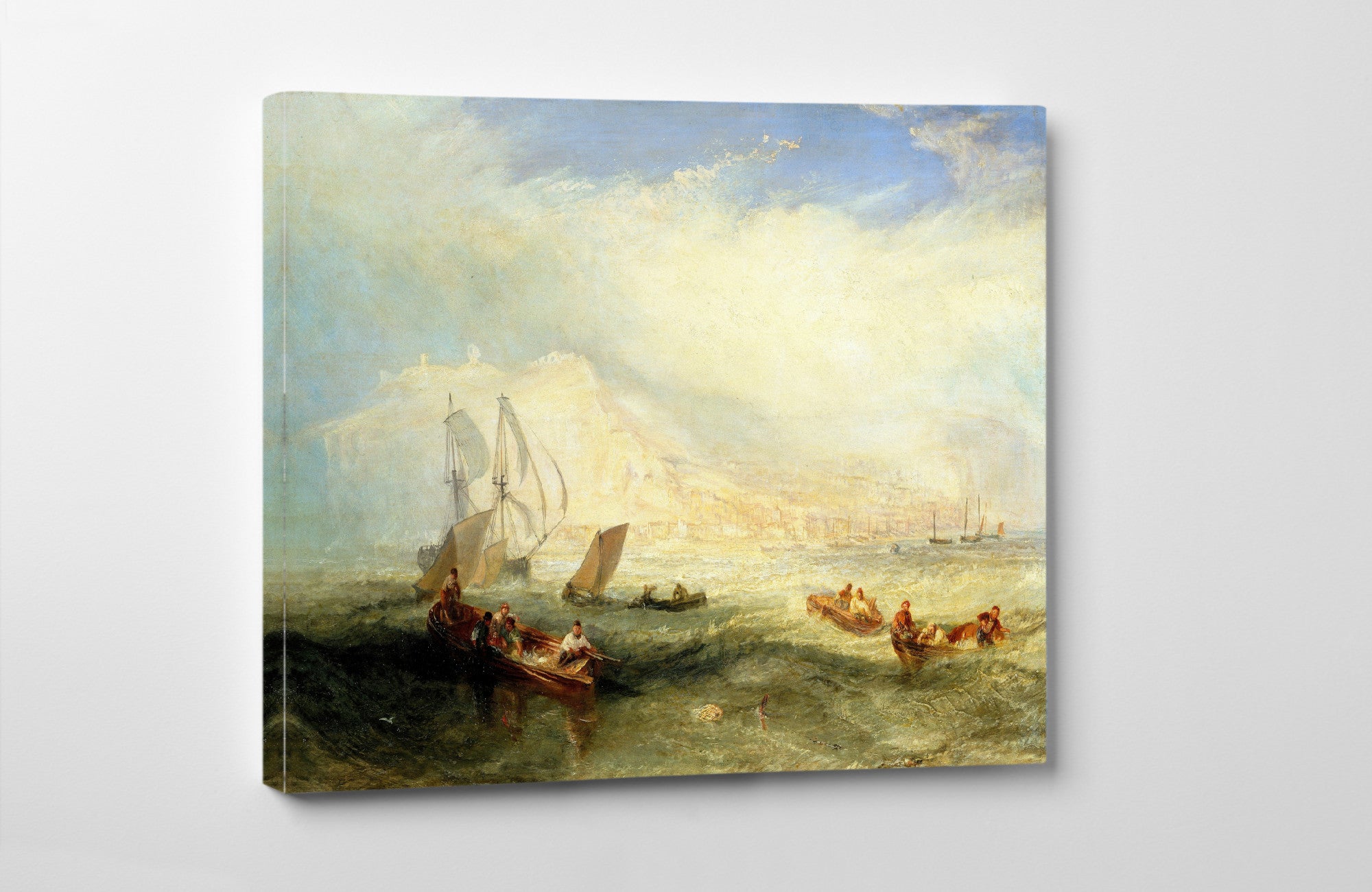 Line Fishing, Off Hastings by William Turner