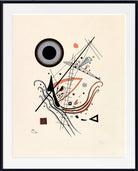 Blue Lithograph, Wassily Kandinsky Abstract Fine Art Print