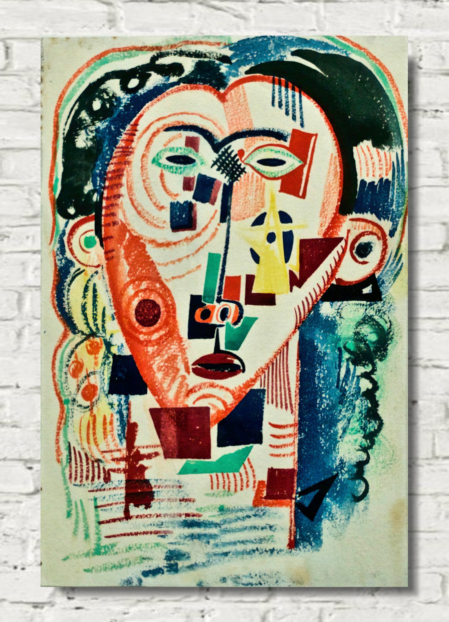 Litoral Head (c.1914) by Amadeo de Souza Cardoso