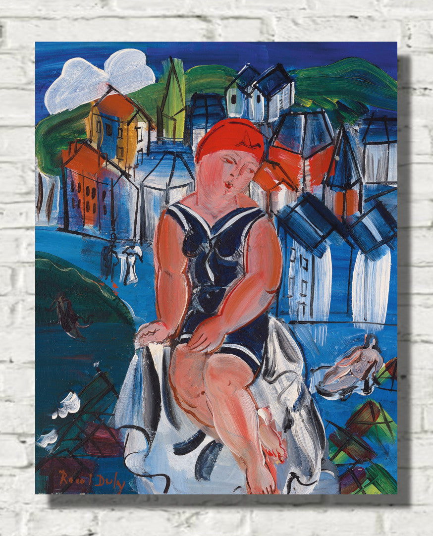 Little bather in Sainte-Adresse by Raoul Dufy