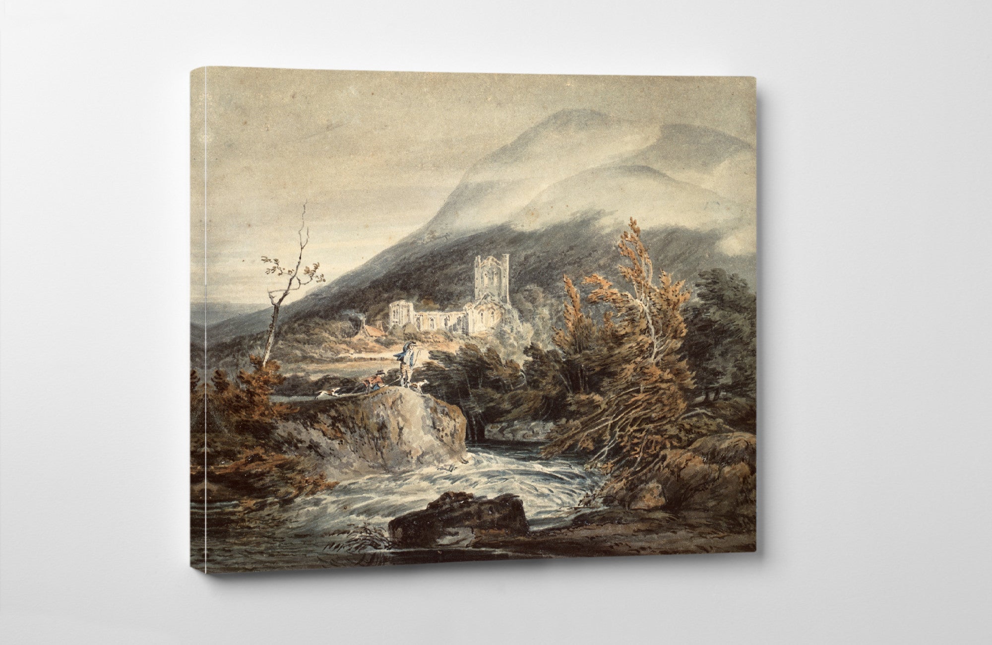 Llanthony Abbey, Monmouthshire by William Turner