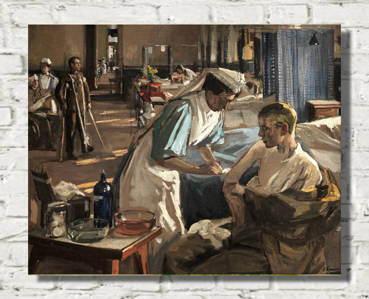 John Lavery Print, London Hospital