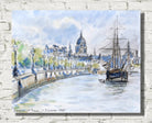 Camille Pissarro Print, London, St. Paul’s Cathedral (1890)