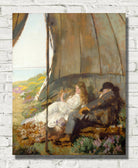 William Orpen Print, Looking at the Sea (1912)