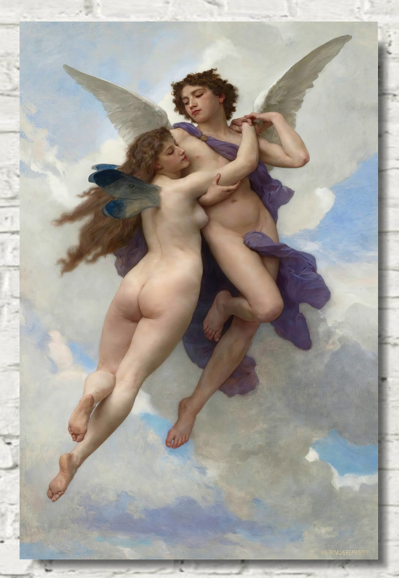William-Adolphe Bouguereau, Love And Psyché