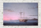 Lumber Schooners at Evening on Penobscot Bay (1863) by Fitz Henry Lane