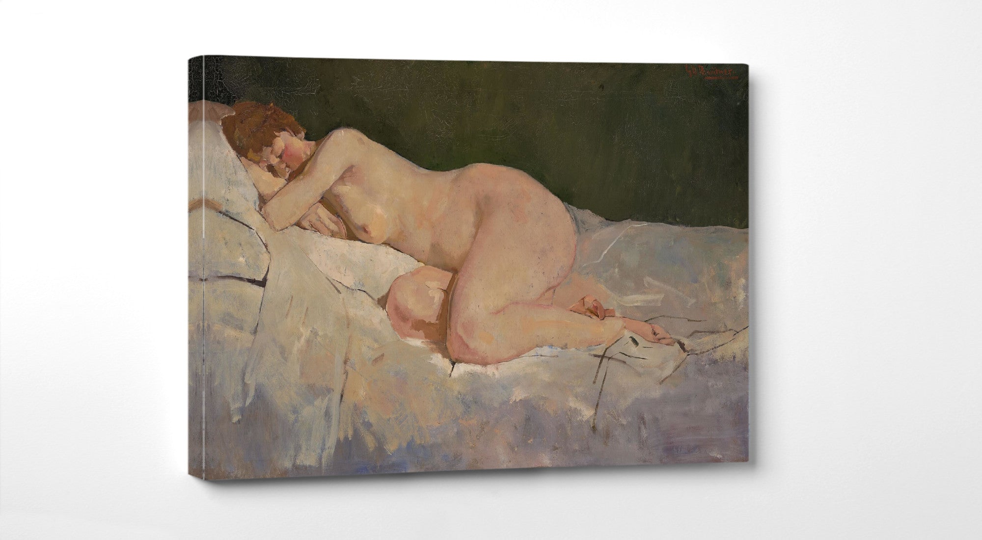 Lying Nude, George Hendrik Breitner