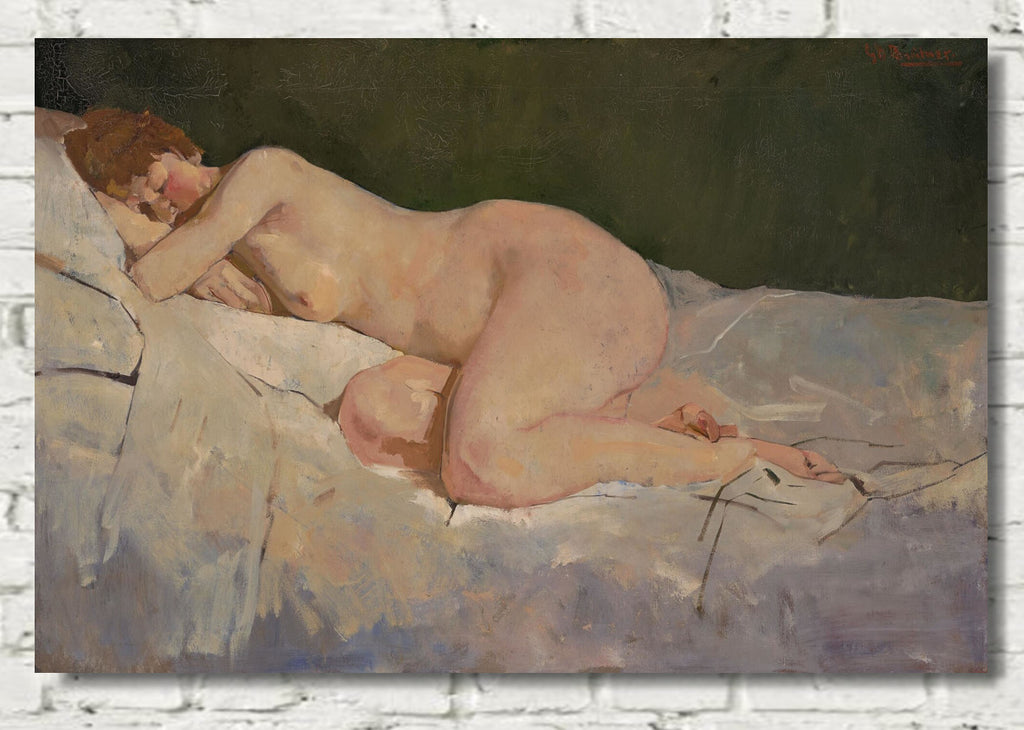 Lying Nude, George Hendrik Breitner