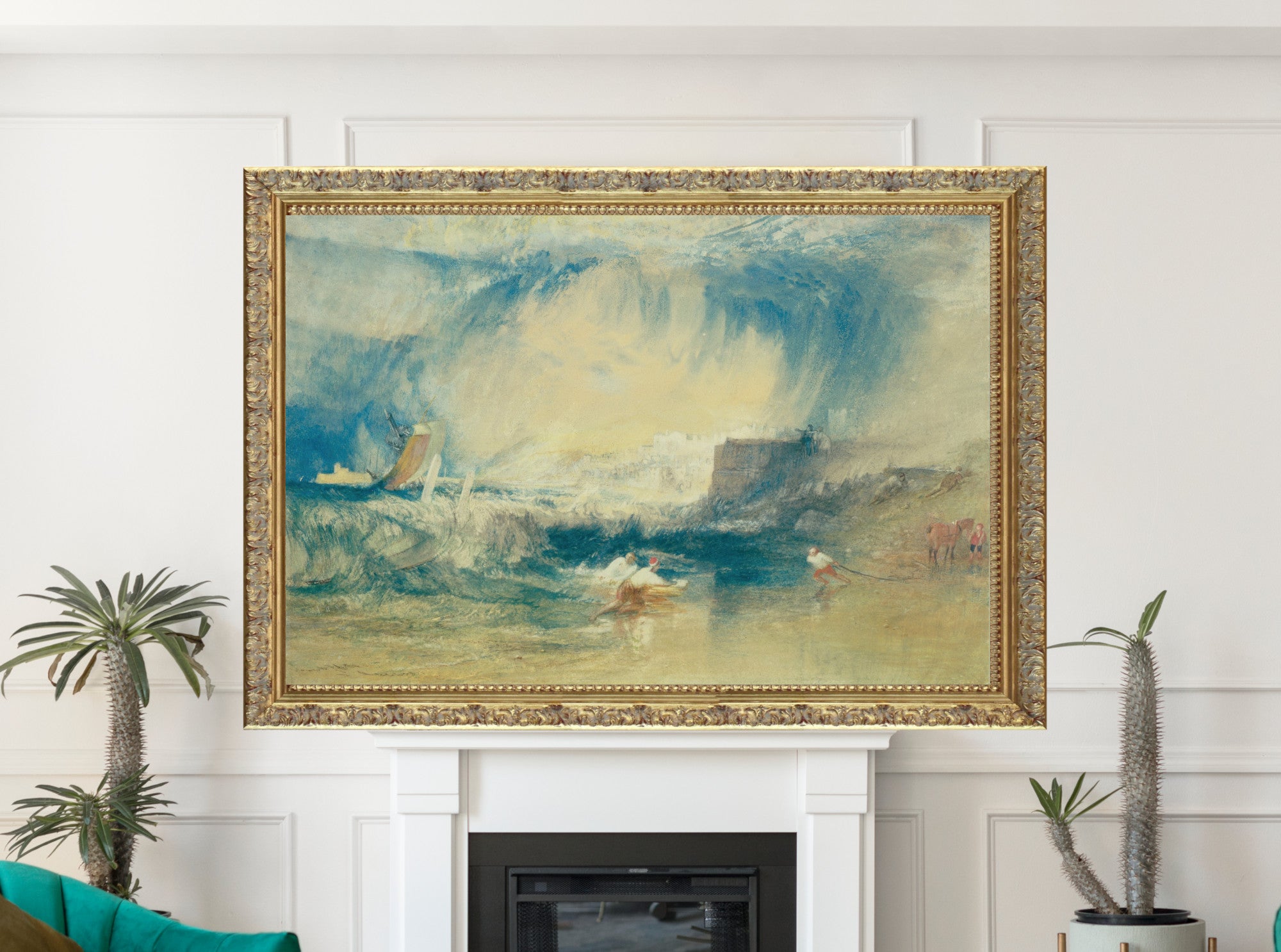 Lyme Regis, Dorsetshire, England by William Turner