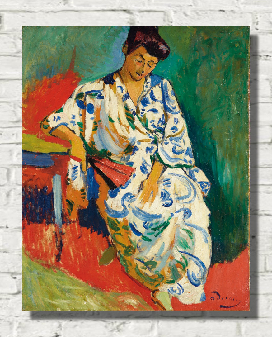 Madame Matisse, by André Derain