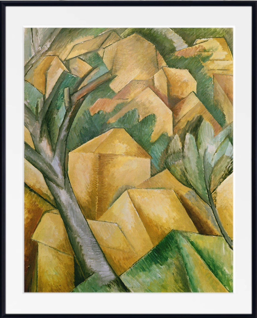 Maisons à l'Estaque (Houses at L'Estaque), Georges Braque
