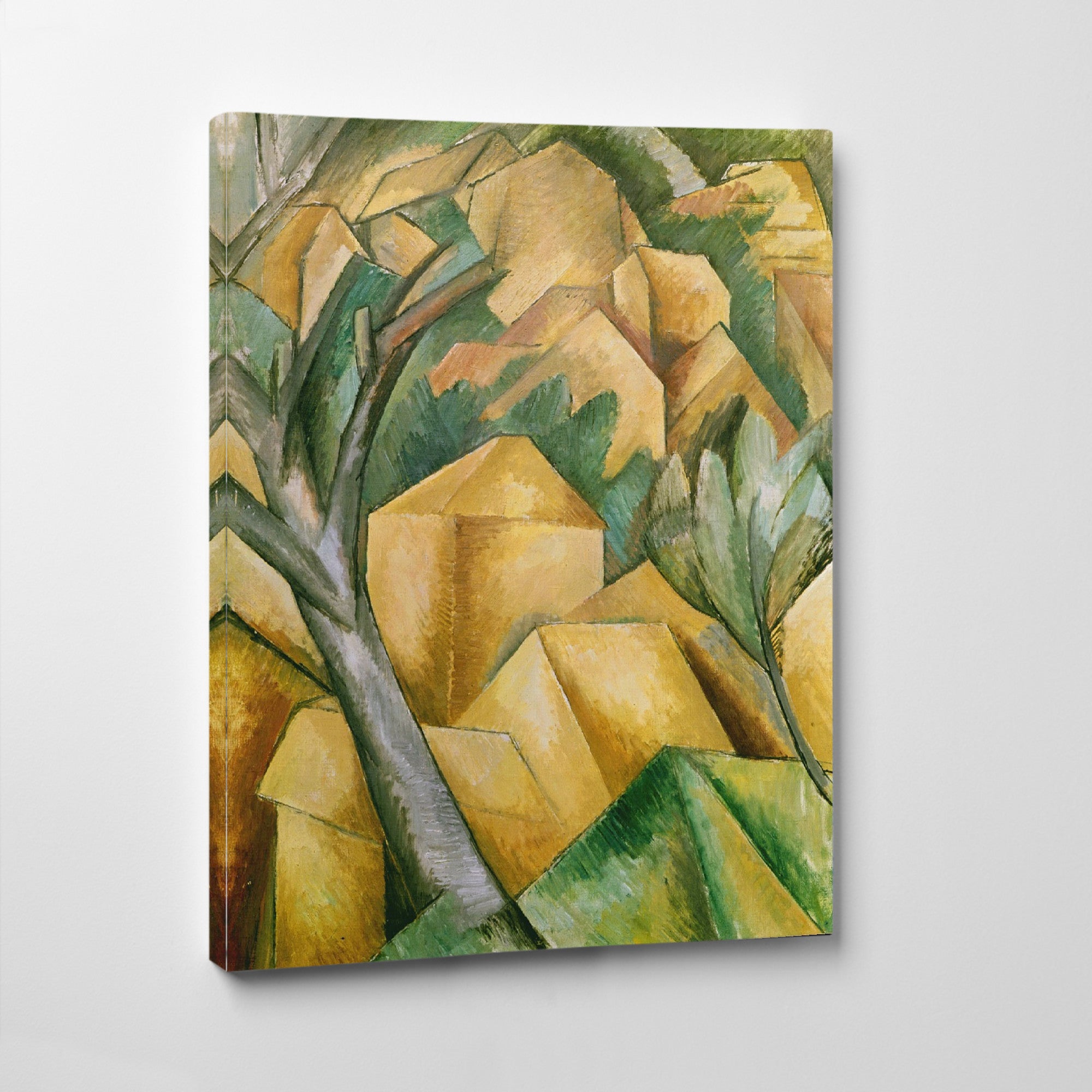 Maisons à l'Estaque (Houses at L'Estaque), Georges Braque