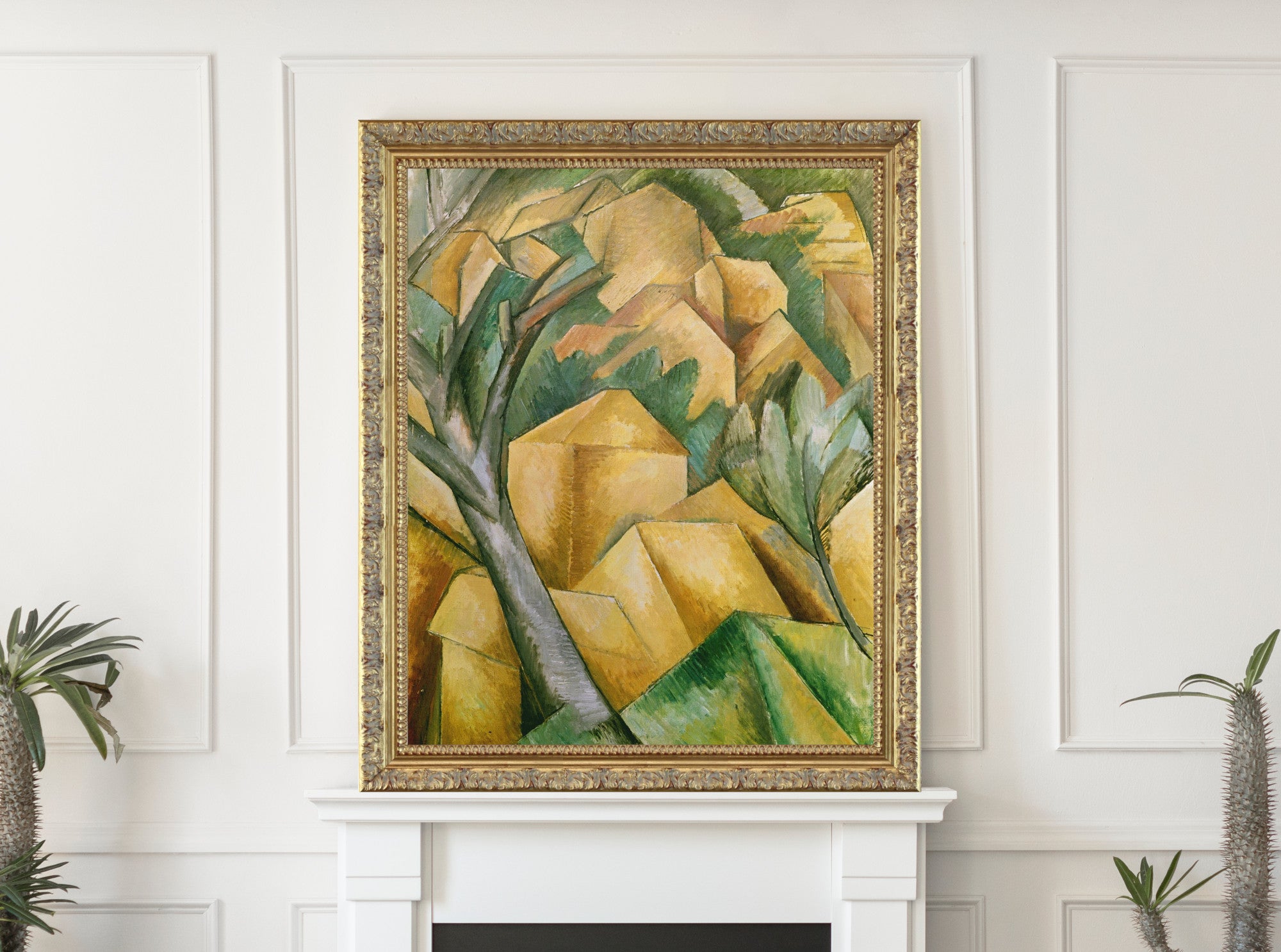 Maisons à l'Estaque (Houses at L'Estaque), Georges Braque