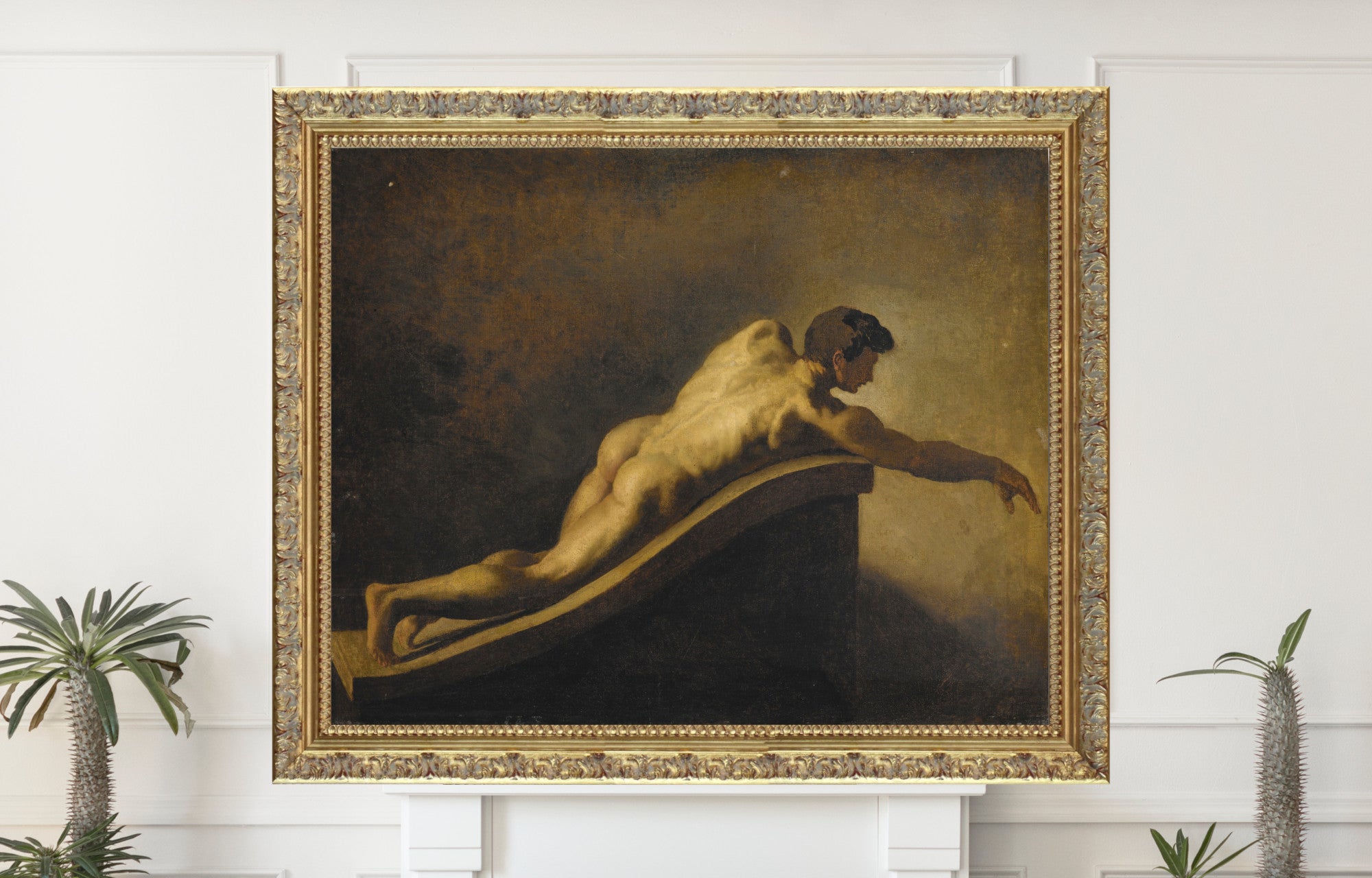 Man Lying Down, Théodore Géricault