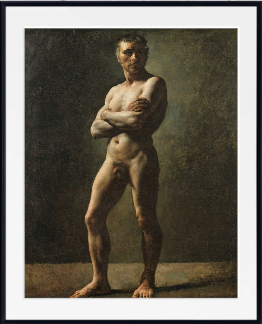 Man’s Academy, Crossed Arms, Théodore Géricault