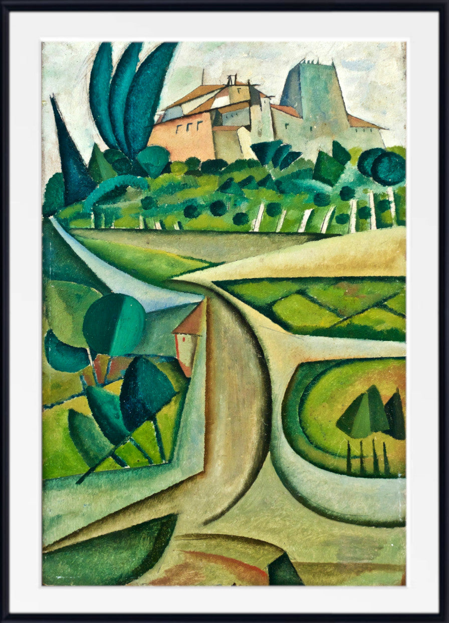 Manhufe Landscape (1912) by Amadeo de Souza Cardoso