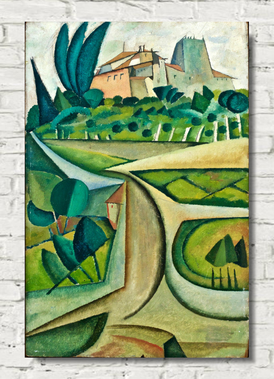 Manhufe Landscape (1912) by Amadeo de Souza Cardoso