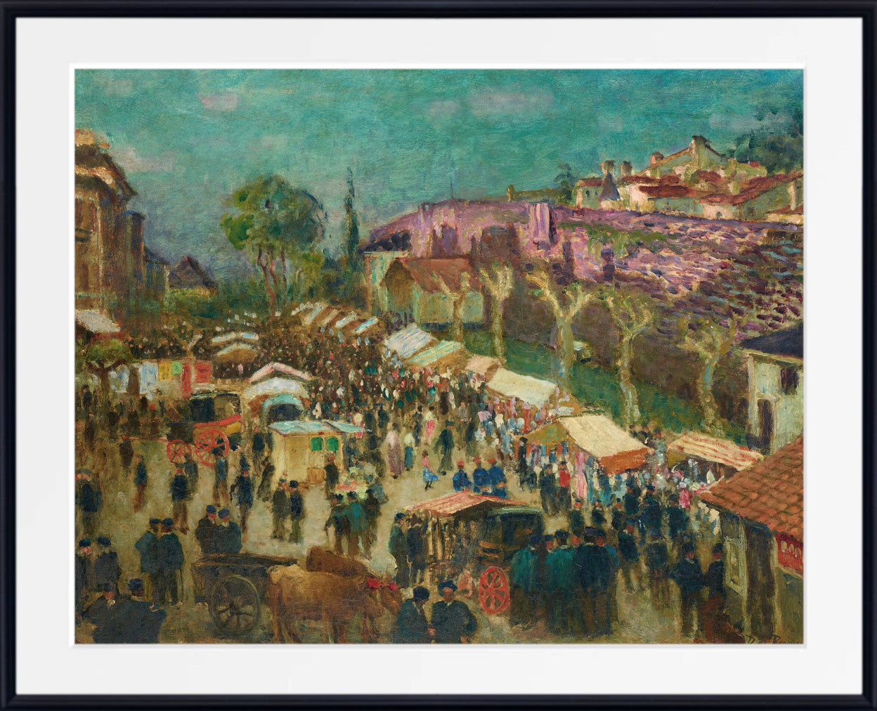 Darío de Regoyos, Marché En Navarre