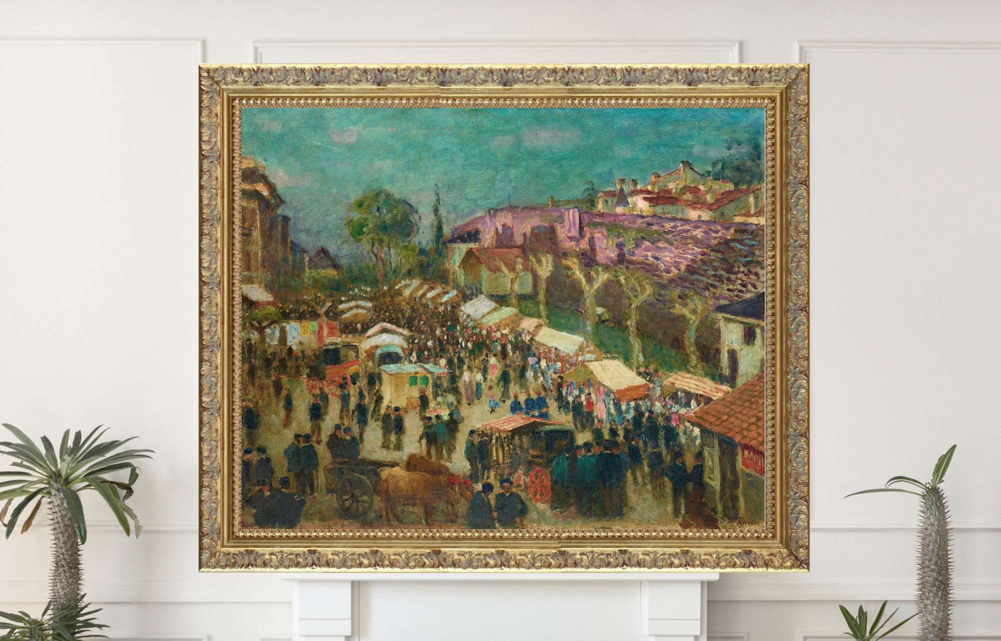 Darío de Regoyos, Marché En Navarre