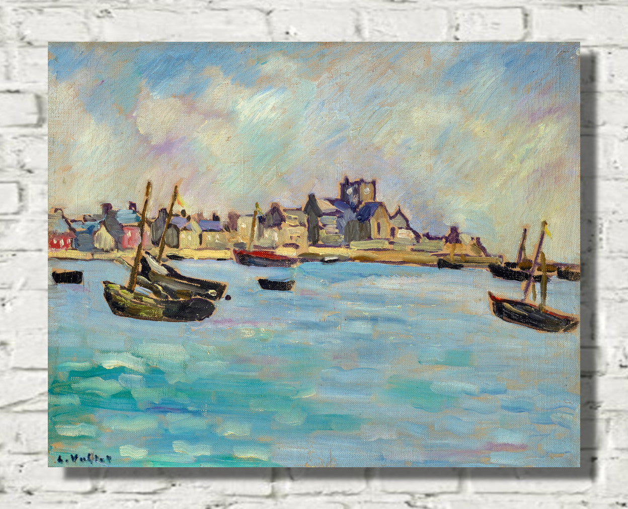 Marine (1928) by Louis Valtat