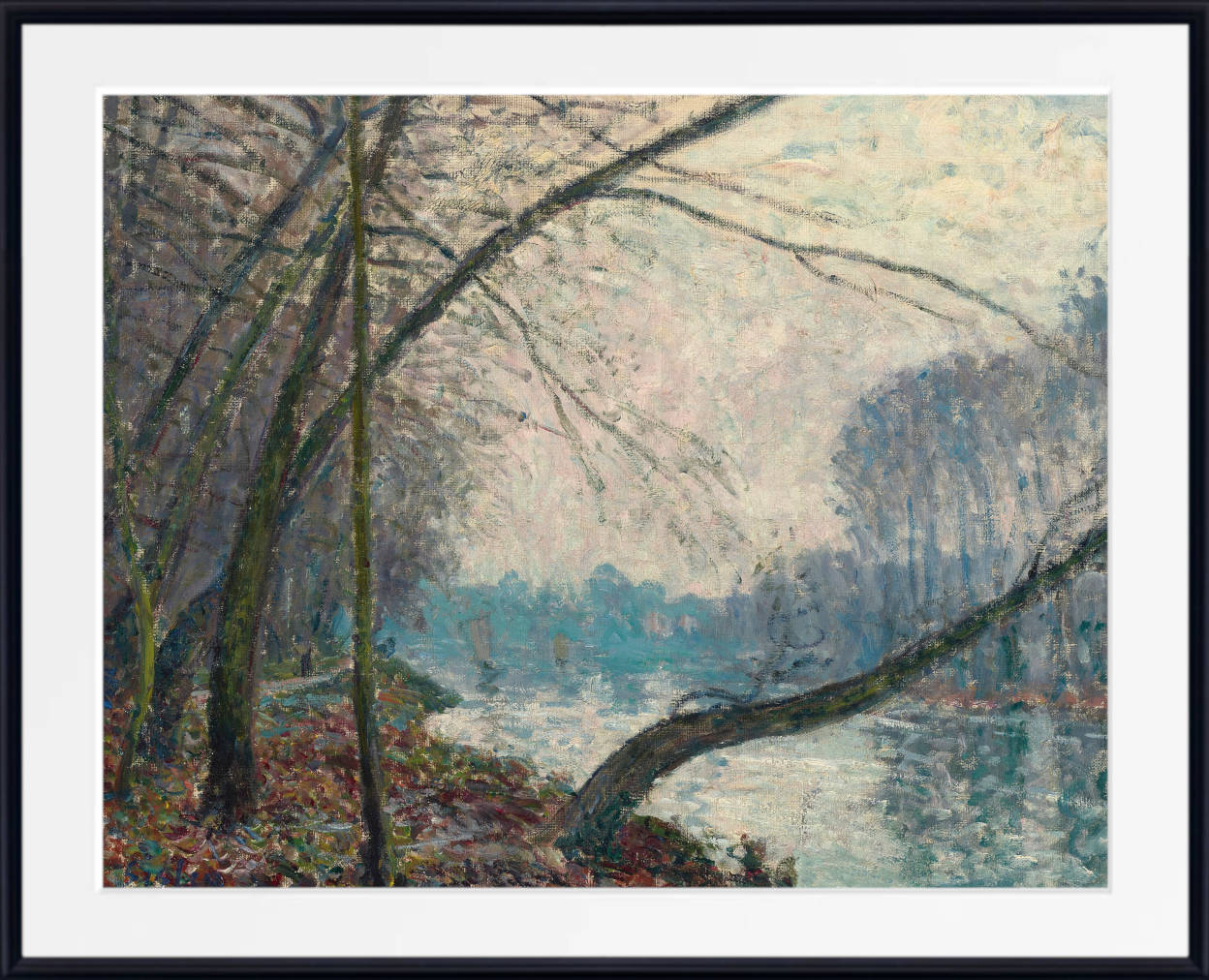 Alfred Sisley Print, October morning near Port-Marly