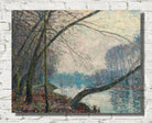 Alfred Sisley Print, October morning near Port-Marly