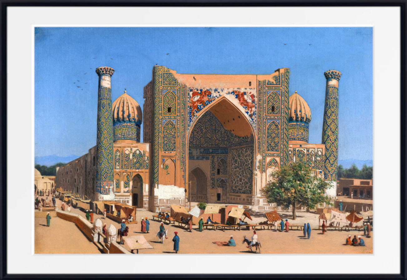 Medrasah Shir-Dhor by Vasily Vereshchagin