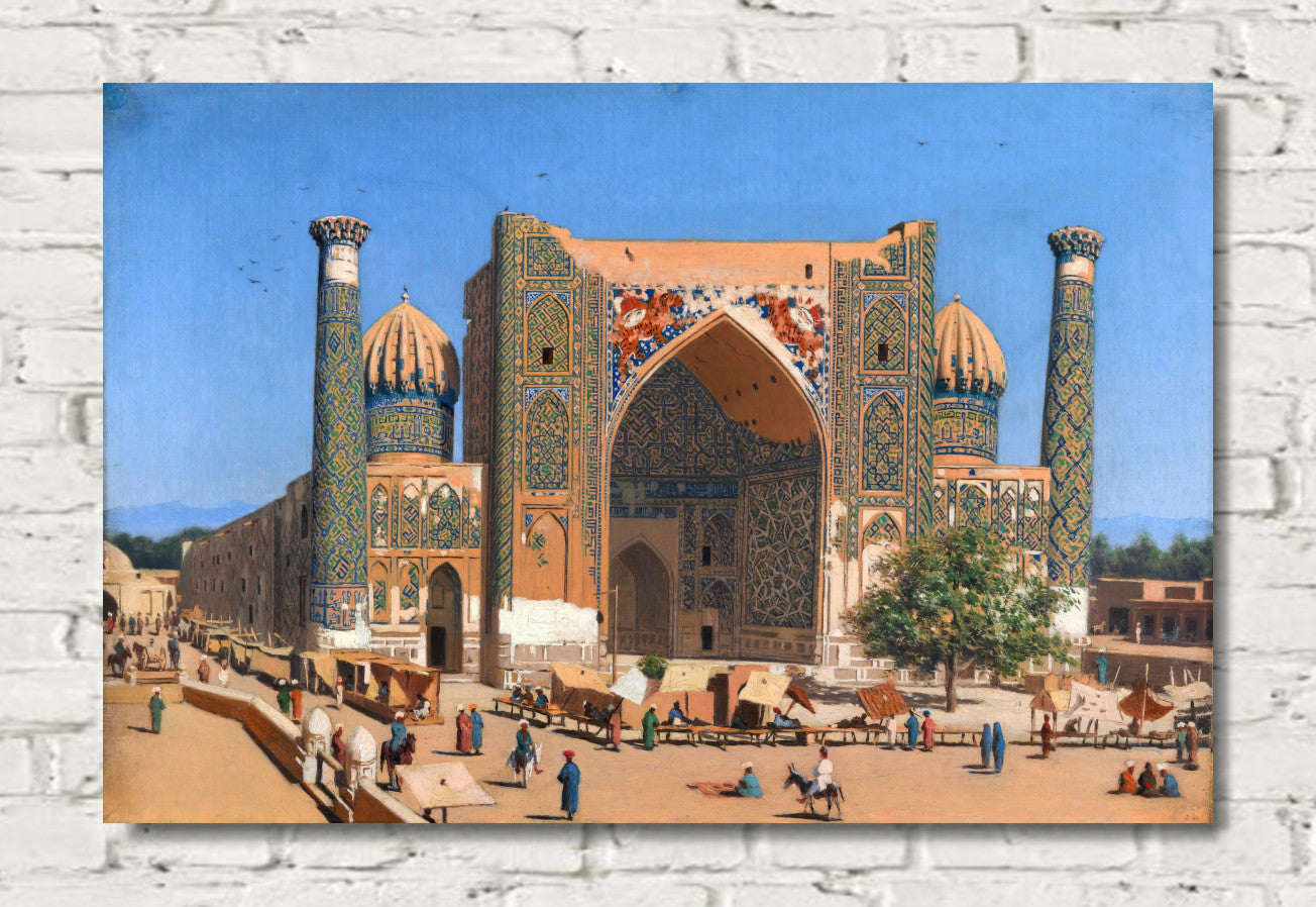 Medrasah Shir-Dhor by Vasily Vereshchagin