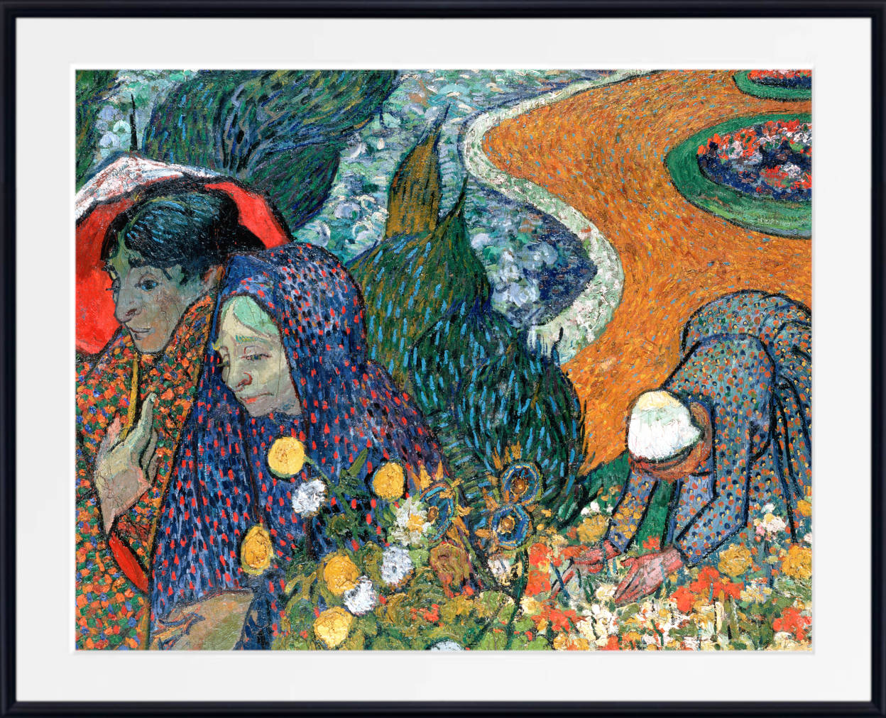 Vincent Van Gogh Fine Art Print, Memory of the Garden at Etten