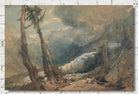 Mer de Glace, in the Valley of Chamouni, Switzerland (1803) by William Turner