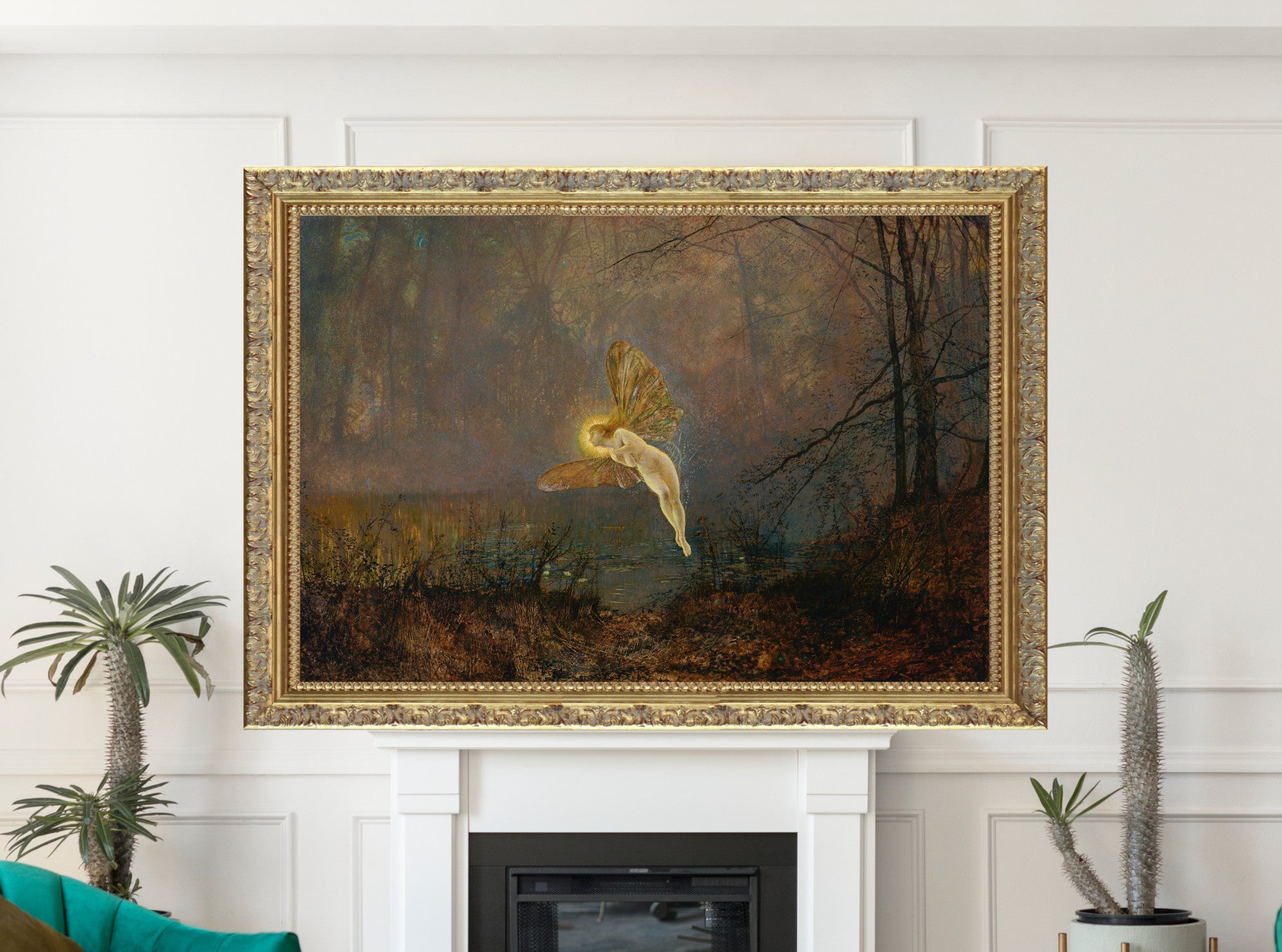 Midsummer Night or Iris (1876), John Atkinson Grimshaw