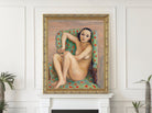 Model in a Green Chair (1928), Nils Dardel