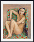 Model in a Green Chair (1928), Nils Dardel